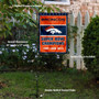 Denver Broncos 3 Time Champions Garden Banner and Flag Stand