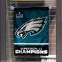 Philadelphia Eagles Super Bowl LII Champions Double Sided Garden Flag