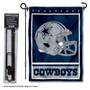 Dallas Cowboys Helmet Garden Banner and Flag Stand