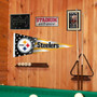 Pittsburgh Steelers Nation USA Americana Stars and Stripes Pennant Flag