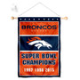 Denver Broncos 3 Time Champions Window and Wall Banner