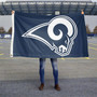 Los Angeles Rams Blue Primary Blue Logo 3x5 Banner Flag