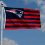 New England Patriots American Stripes Nation Flag