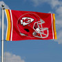 KC Chiefs New Helmet Flag