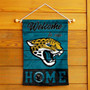 Jacksonville Jaguars Welcome To Our Home Double Sided Garden Flag