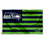 Seattle Seahawks American Stripes Nation Flag