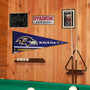 Baltimore Ravens Banner Pennant with Tack Wall Pads