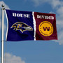 House Divided Flag - Baltimore vs Washington