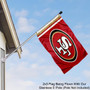 San Francisco 49ers 2x3 Feet Flag