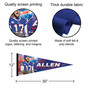 Buffalo Bills Allen Pennant Flag