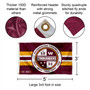 Washington Commanders Patch Button Circle Logo Banner Flag