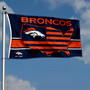 Denver Broncos USA Country Flag