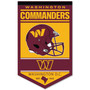 Washington Commanders History Heritage Logo Banner