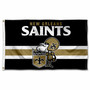 New Orleans Saints Throwback Retro Vintage Logo Flag