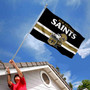 New Orleans Saints Throwback Retro Vintage Logo Flag