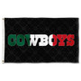 Dallas Cowboys Mexico Mexican Colors 3x5 Banner Flag