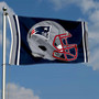 New England Patriots New Helmet Flag