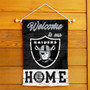 Las Vegas Raiders Welcome To Our Home Double Sided Garden Flag