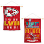 Kansas City Chiefs Super Bowl LVII 2022 2023 Champions Window and Wall Banner