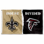 House Divided Flag - Saints vs Falcons