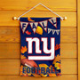 New York Giants Fall Football Leaves Decorative Double Sided Garden Flag