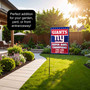 New York Giants 4 Time Champions Garden Banner and Flag Stand