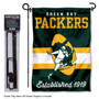 Green Bay Packers Retro Garden Banner and Flag Stand
