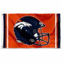 Denver Broncos New Helmet Flag