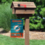 Miami Dolphins Welcome To Our Home Double Sided Garden Flag