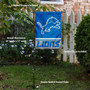Detroit Lions Garden Flag and Stand