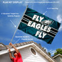 Philadelphia Eagles Fly Eagles Fly Slogan Flag Pole and Bracket Kit