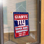 New York Giants Time 4 Champions Window and Wall Banner