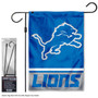 Detroit Lions Garden Flag and Stand Pole Mount