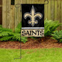 New Orleans Saints Garden Flag and Stand Pole Mount