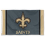 New Orleans Saints Black Sideline 3x5 Banner Flag