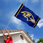 Baltimore Ravens Logo Banner Flag with Tack Wall Pads