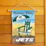 New York Jets Summer Vibes Double Sided Garden Flag