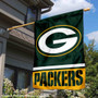 NFL Green Bay Packers Two Sided House Banner