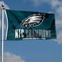 Philadelphia Eagles NFC 2022 Champions and Super Bowl 2023 Bound 3x5 Banner Flag