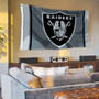 Las Vegas Raiders Black Sideline 3x5 Banner Flag