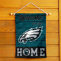 Philadelphia Eagles Welcome To Our Home Double Sided Garden Flag