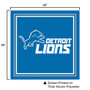 Detroit Lions Tablecloth 48 Inch Table Cover