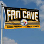 Pittsburgh Steelers Fan Cave Flag Large Banner