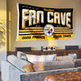 Pittsburgh Steelers Fan Cave Flag Large Banner