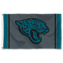 Jacksonville Jaguars Black Sideline 3x5 Banner Flag