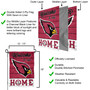 Arizona Cardinals Welcome To Our Home Double Sided Garden Flag