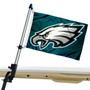 Philadelphia Eagles Golf Cart Flag Pole and Holder Mount