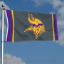 Minnesota Vikings Black Sideline 3x5 Banner Flag