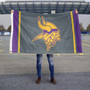 Minnesota Vikings Black Sideline 3x5 Banner Flag