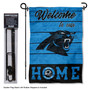 Carolina Panthers Welcome Home Garden Banner and Flag Stand